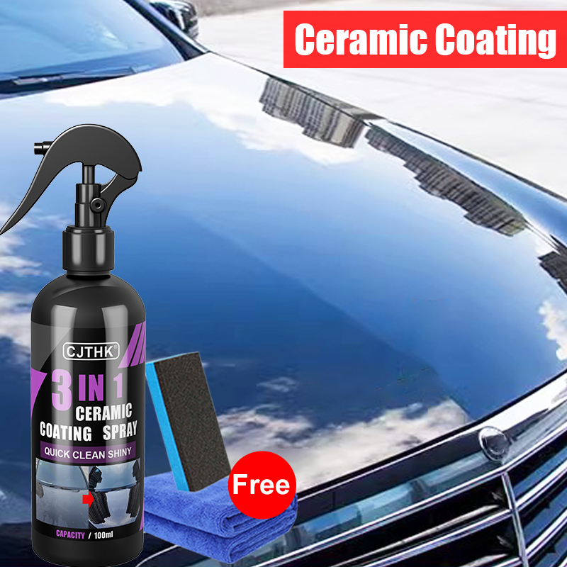 Oleophobic Coating Spray - เคลือบเซรามิครถ NANO Coating Agent คริสตัลเคลือบ Liquid