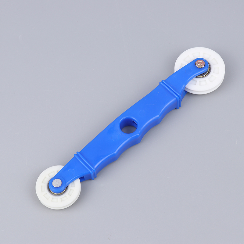 Screen Alignment Tool - ใหม่ยางตาข่ายล้อหน้าต่างติดตั้งเครื่องมือหน้าจอหน้าต่างมือติดตั้งซ่อมลูกกลิ้งเส้นด้าย Double-HEAD PRESSURE Pulley