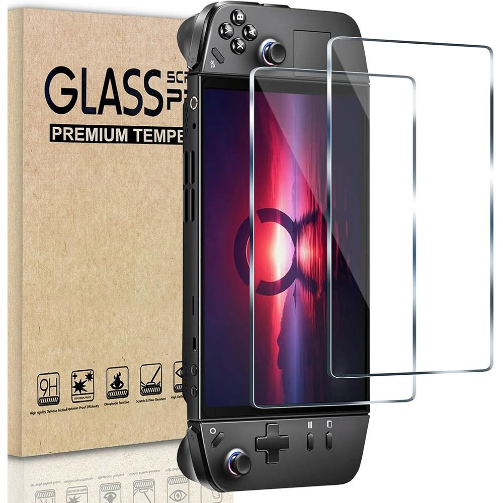 Tempered Glass Screen 9H - 2 ชิ้น 9H อุปกรณ์เสริมเกมป้องกันหน้าจอ HD 8.8