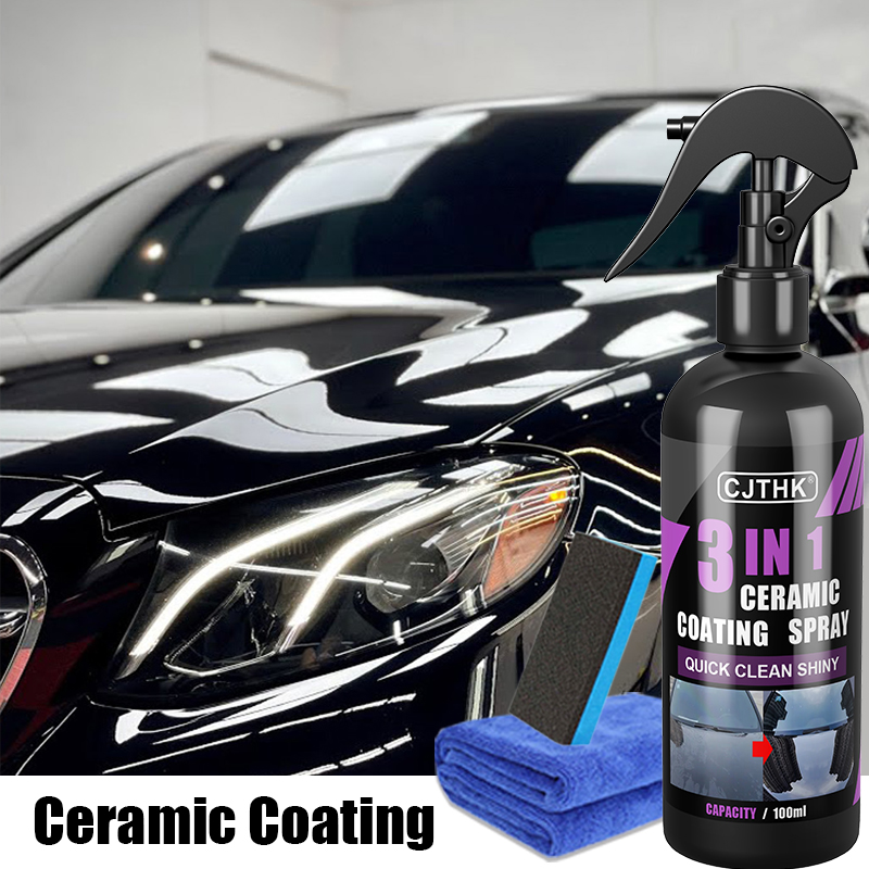 Oleophobic Coating Spray - น้ำยาเคลือบเซรามิกนาโนสำหรับรถยนต์ น้ำยาเคลือบนาโนคริสตัล ชั้นเคลือบกันน้ำ น้ำยาขัดเคลือบสีรถยนต์ น้ำยาเคลือบนาโนสำหรับรถยนต์