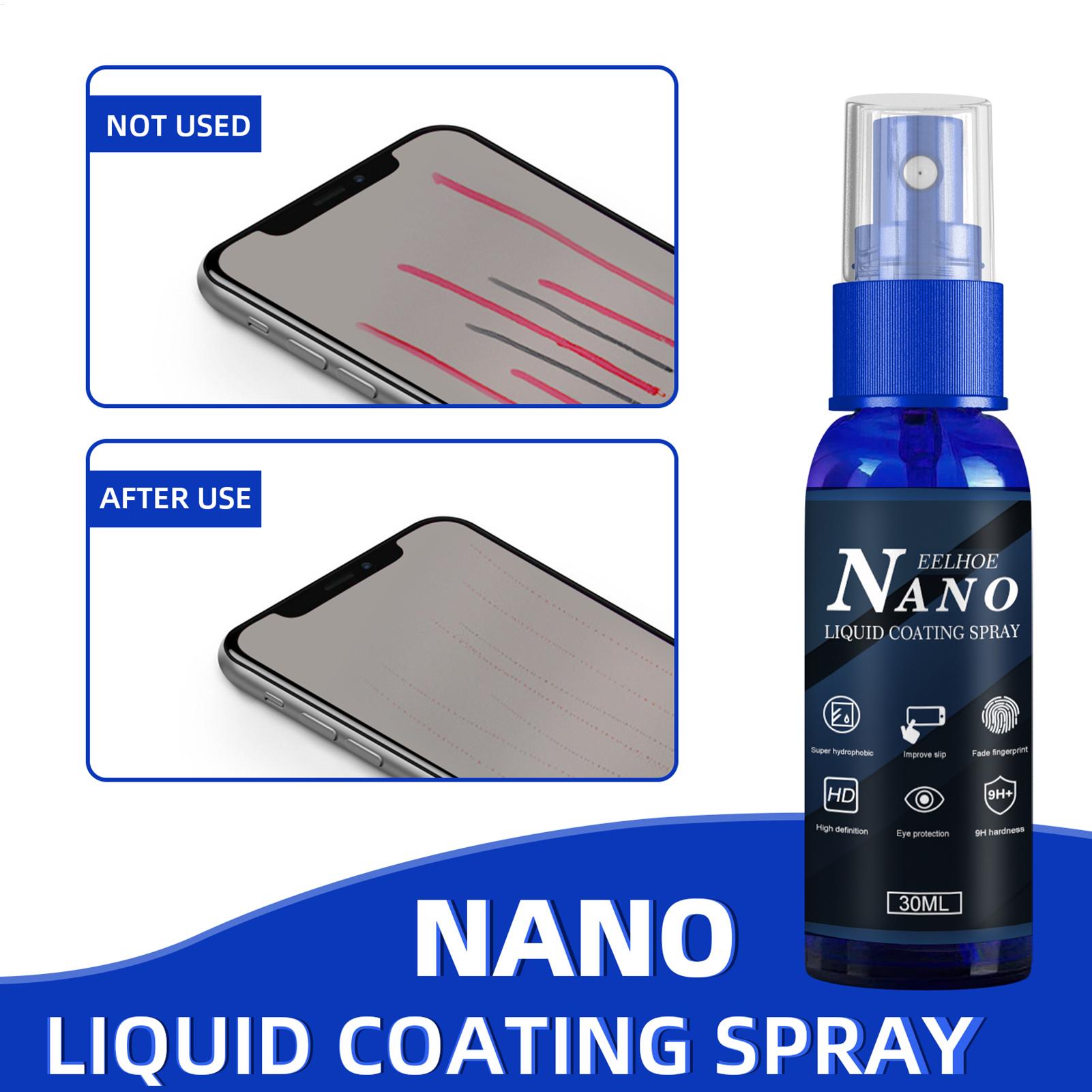 สเปรย์ป้องกันหน้าจอแบบเหลว น้ำ - Oleophobic Coating Spray บทวิจารณ์และราคา