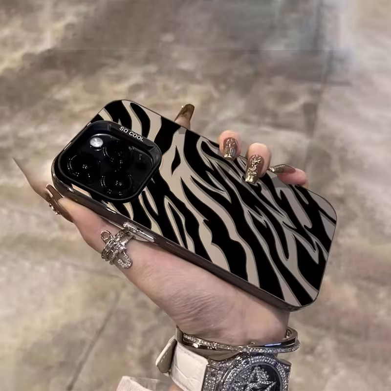 เคสกันกระแทก IMD ลายม้าลายสีดำ - Apple Iphone 16 บทวิจารณ์และราคา