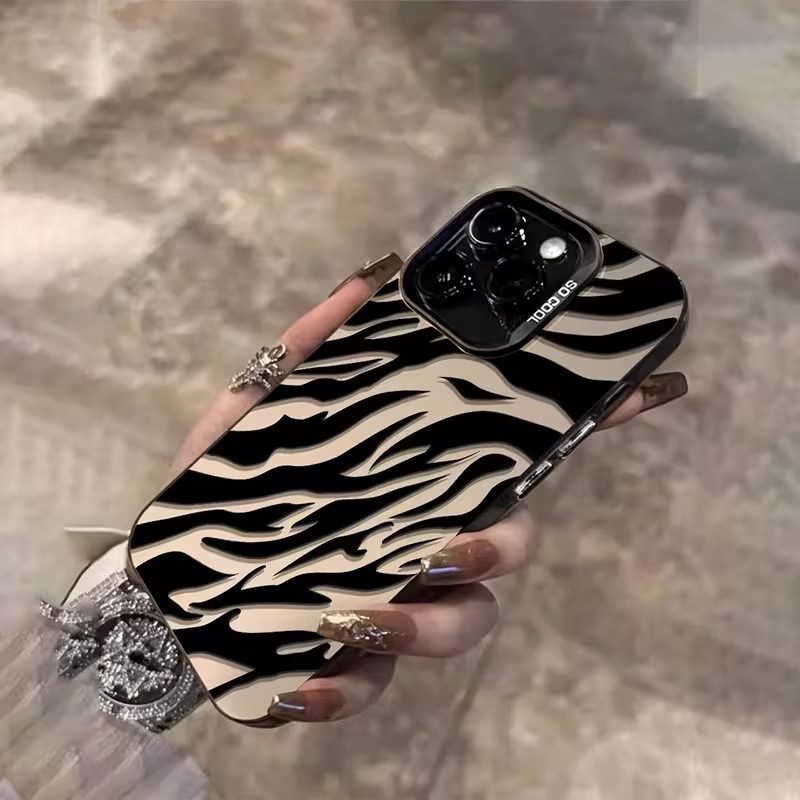 เคสกันกระแทก IMD ลายม้าลายสีดำ - Apple Iphone 16 บทวิจารณ์และราคา