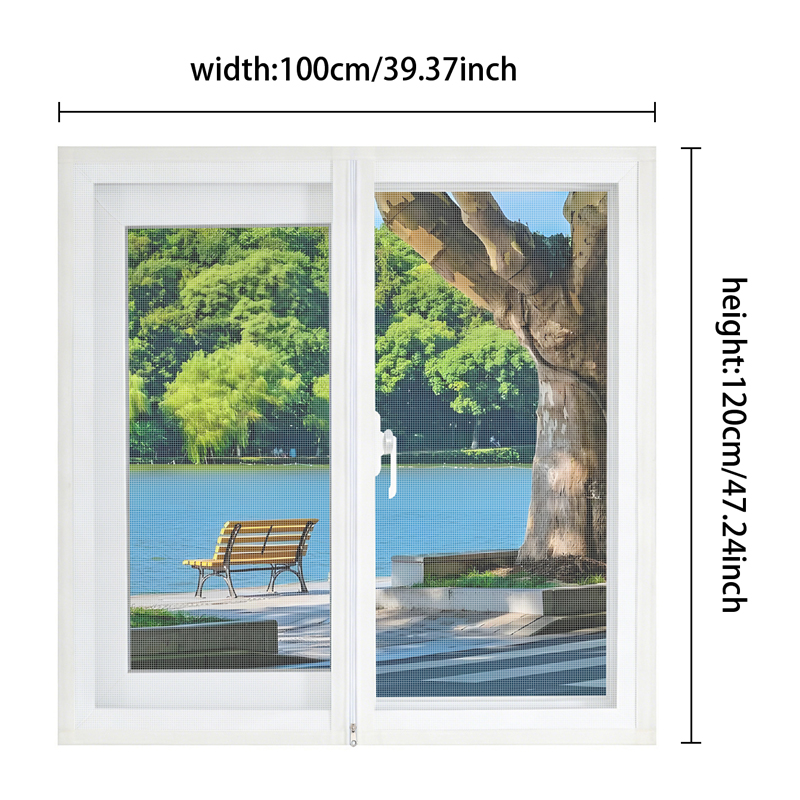 มุ้งลวดหน้าต่างสีขาวแบบซิป ติด - Screen Alignment Tool บทวิจารณ์และราคา